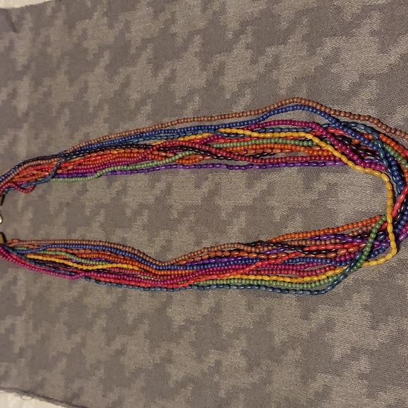 🤎💜Gorgeous Multi-Strand Necklace - Picture 1 of 3